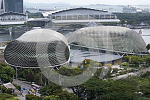 Singapore Esplanade building during the day