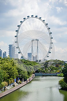 Singapore Flyer, the giant ferris wheel, Singapore