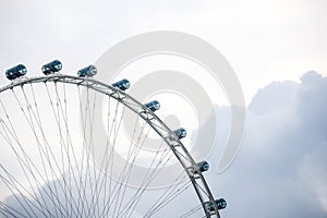 Singapore Flyer, the giant ferris wheel, Singapore