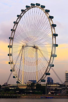 Singapore Flyer the Largest Ferris Wheel photo