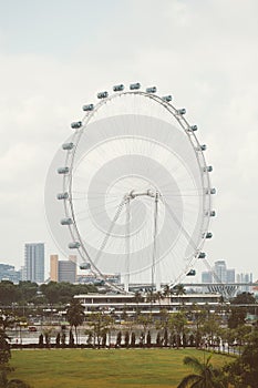 Singapore Flyer - the Largest Ferris Wheel in the World