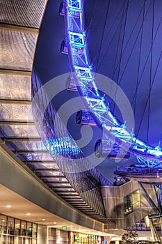 Singapore Flyer, from the Retail Terminal