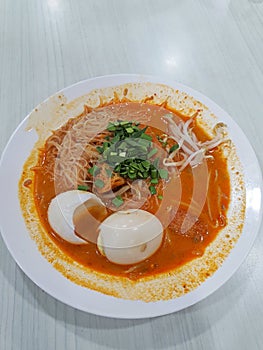 Singapore food Mee Siam