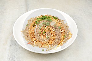 singapore fried bee hoon noodle