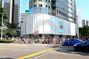 Singapore : H&M along Orchard Road