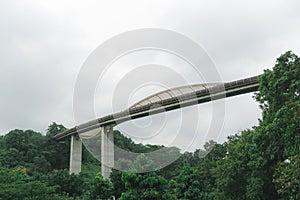 Singapore Henderson wave bridge at Mount Faber Park