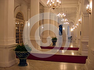 Singapore. Hotel entrance hall