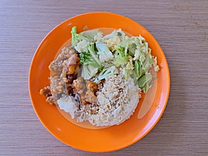 Singapore / Malaysia Mixed Vegetables Rice