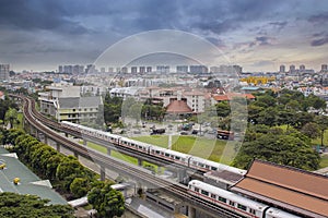 Singapore Mass Rapid Transit Station photo
