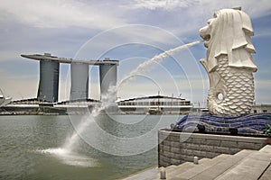 Singapore Merlion Statue