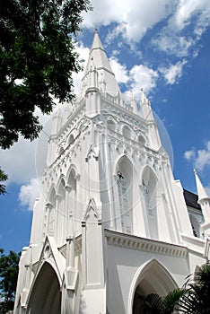 Singapore: Neo-gothic St. Andrew's Cathedral photo