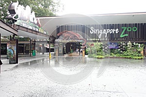 Entrance to Singapore Zoo