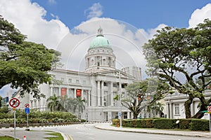 Singapore, the old Supreme court building.