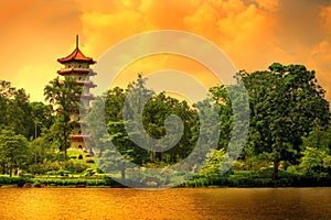 Singapore pagoda