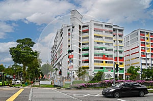 Singapore Public Housing Estate at Yishun