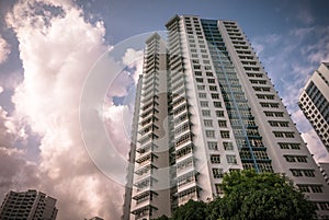 Singapore public residential housing apartment in Bukit Panjang.