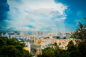 Singapore residential estate scape