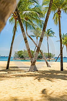 Singapore Sentosa Siloso beach