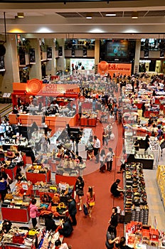 Singapore shoppers at Orchard Road basement bazaar