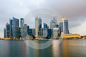 Singapore skycrapers