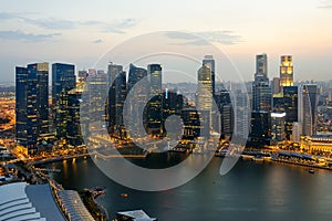 Singapore skycrapers