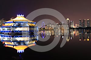 Singapore skyline