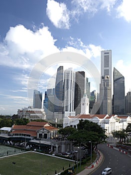 Singapore skyline