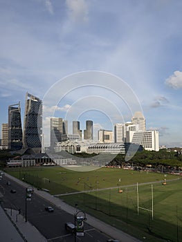 Singapore skyline