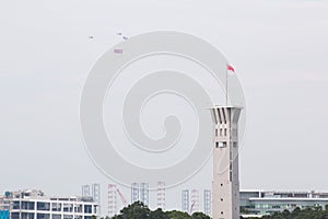 Singapore State Flag Flypass