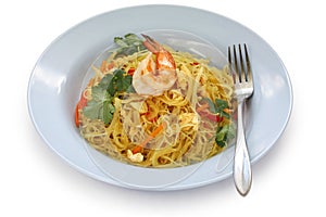 Singapore style noodles