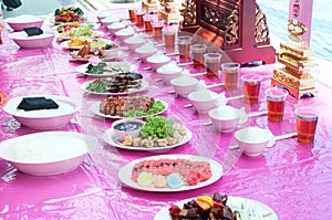 Singapore Temple Bridal Meal Offering