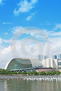 Singapore Tourism City Skyline