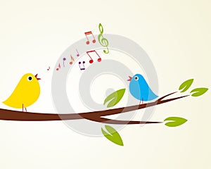 Singing bird