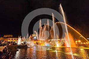 Singing and Dancing fountains, Republic Square, Yerevan, Armenia