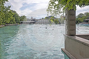 Singing Fountains in City of Plovdiv, Bulgaria