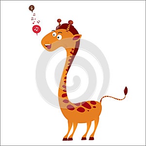 Singing giraffe