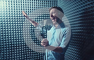 Singing man