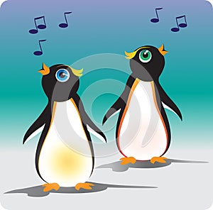 Singing Penguins