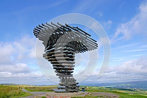 Singing Ringing Tree sound sculpture. photo