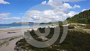 Singing Sands beach Scotland