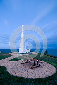 Singing Ship monument