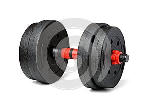 Single adjustable dumbbell