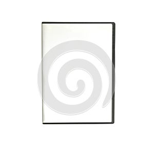 Blank DVD Case Isolated on White Background