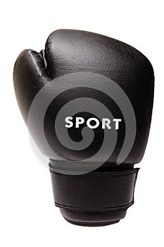 A single boxing glove