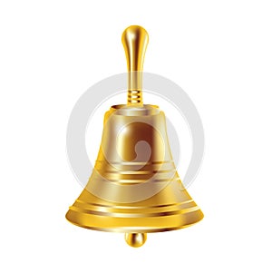 Single bronze bell