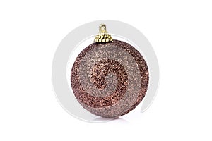 Single brown ornament