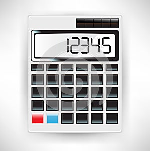 Single calculator illustration