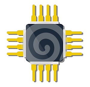Single chip device of technology electronic microchip microcircuit