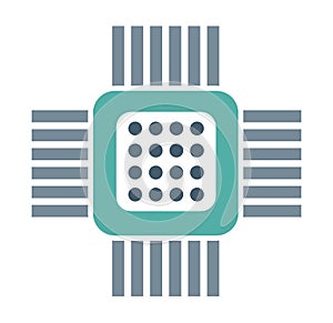 Single chip device of technology electronic microchip microcircuit