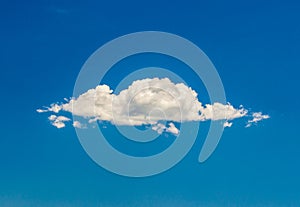 Single cloud photo